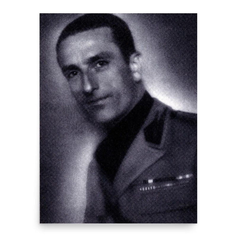 Francesco Giunta poster print, in size 18x24 inches.