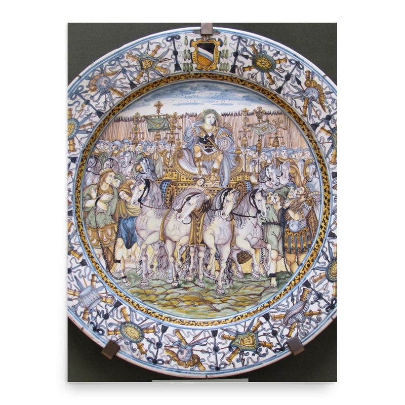 Francesco Grue poster print, in size 18x24 inches.