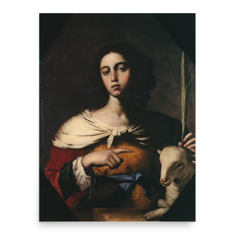 Francesco Guarino poster print, in size 18x24 inches.