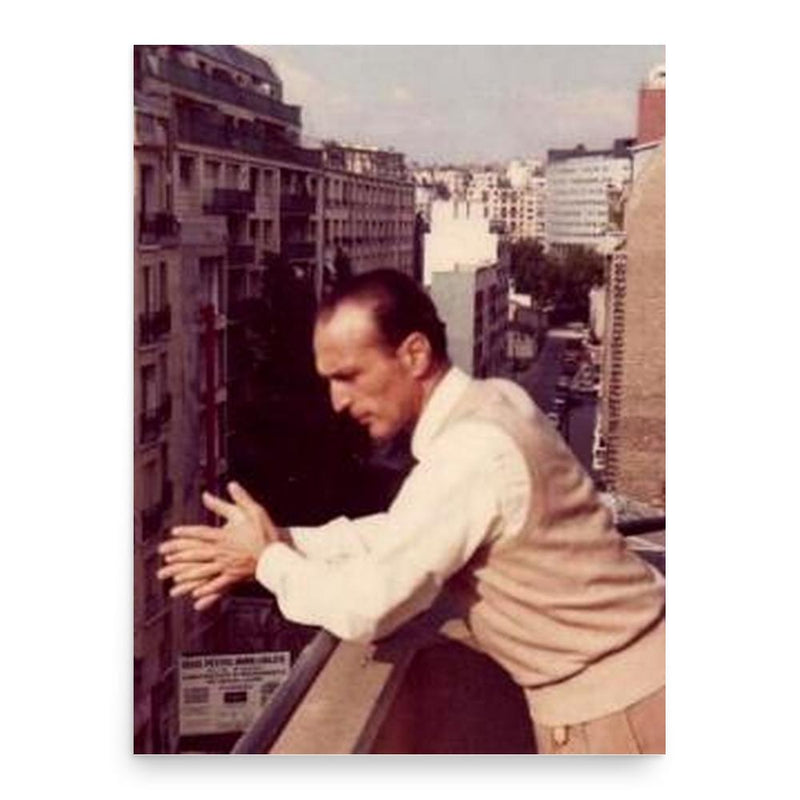 Francesco Mander poster print, in size 18x24 inches.