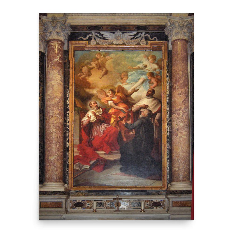 Francesco Manno poster print, in size 18x24 inches.