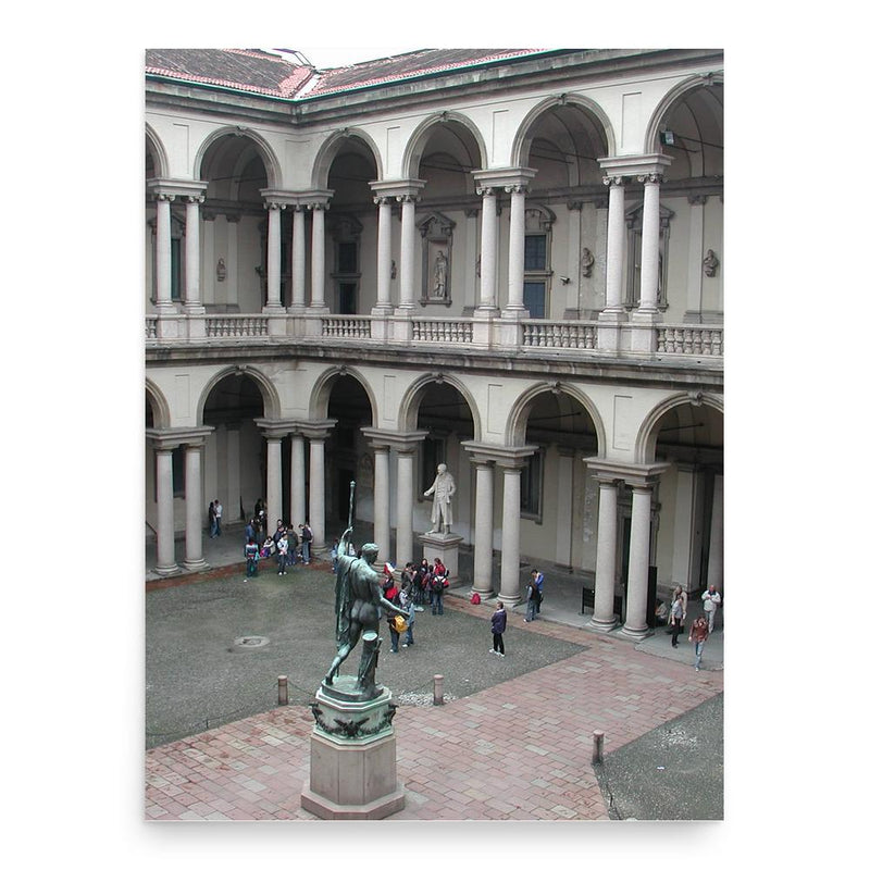 Francesco Maria Richini poster print, in size 18x24 inches.