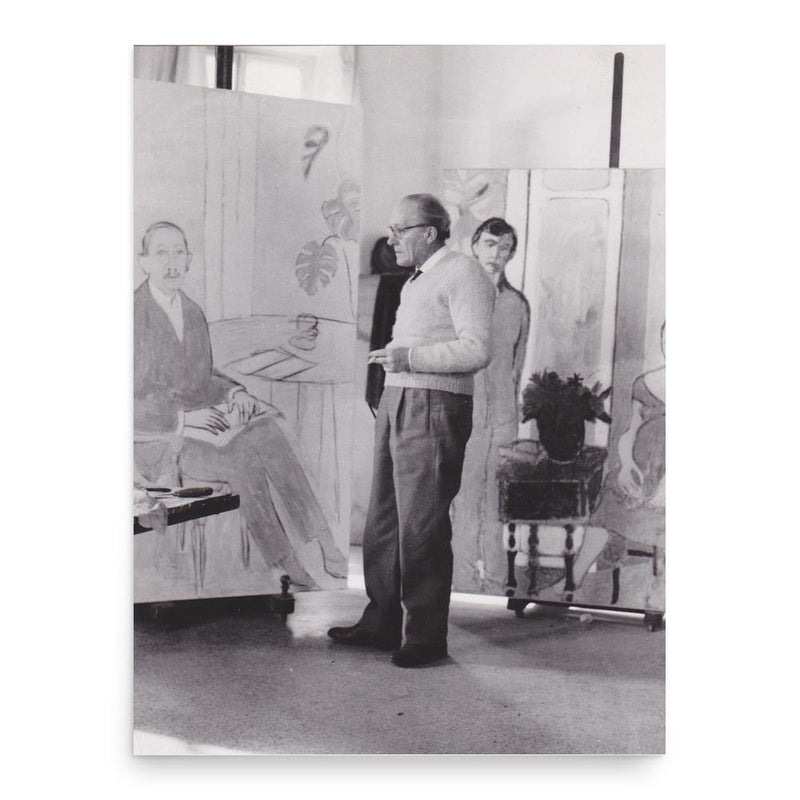 Francesco Menzio poster print, in size 18x24 inches.