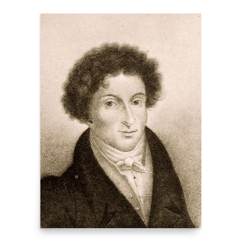 Francesco Morlacchi poster print, in size 18x24 inches.