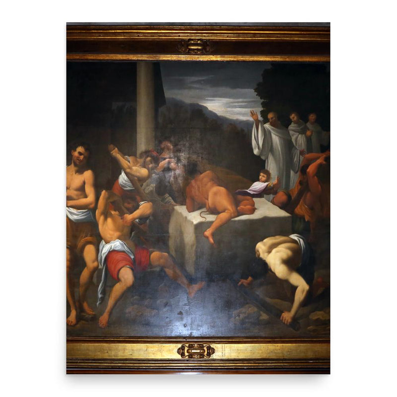 Francesco Naselli poster print, in size 18x24 inches.