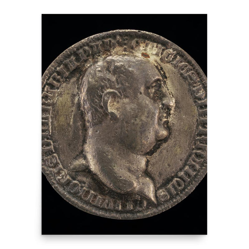 Francesco Novello da Carrara poster print, in size 18x24 inches.