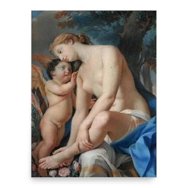 Francesco Pavona poster print, in size 18x24 inches.