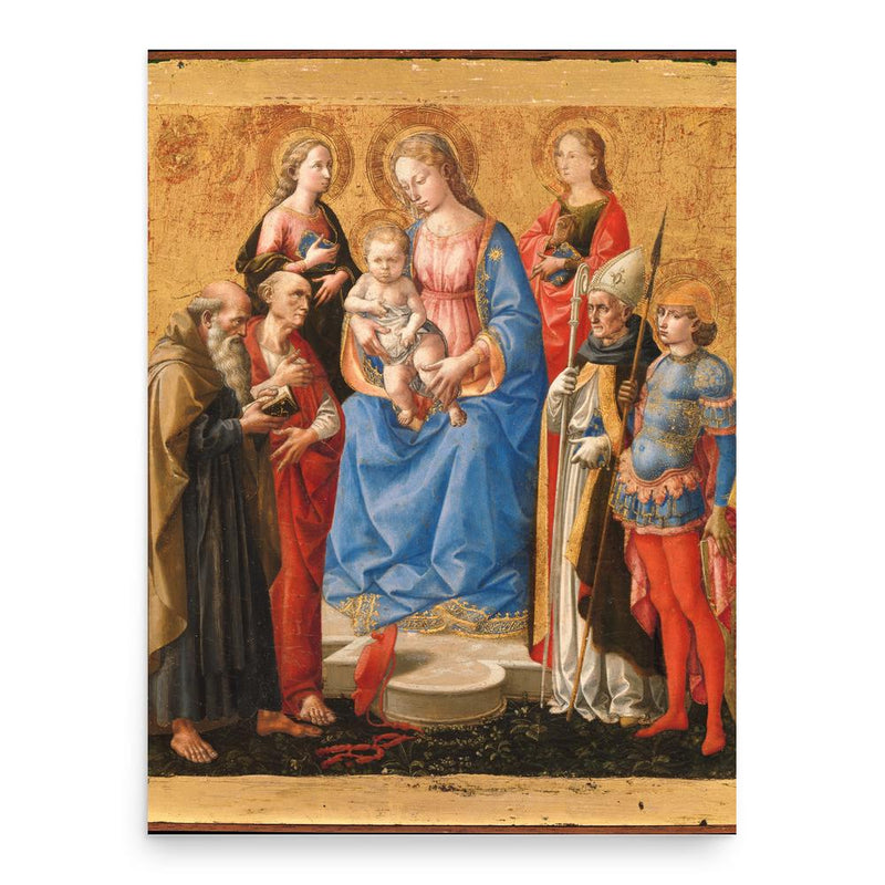 Francesco Pesellino poster print, in size 18x24 inches.