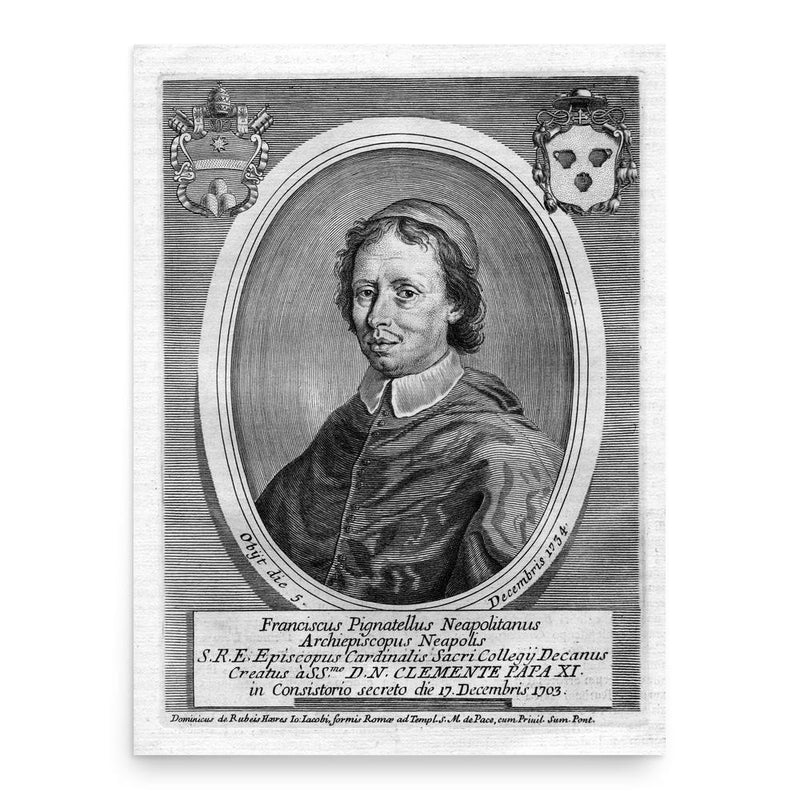 Francesco Pignatelli poster print, in size 18x24 inches.