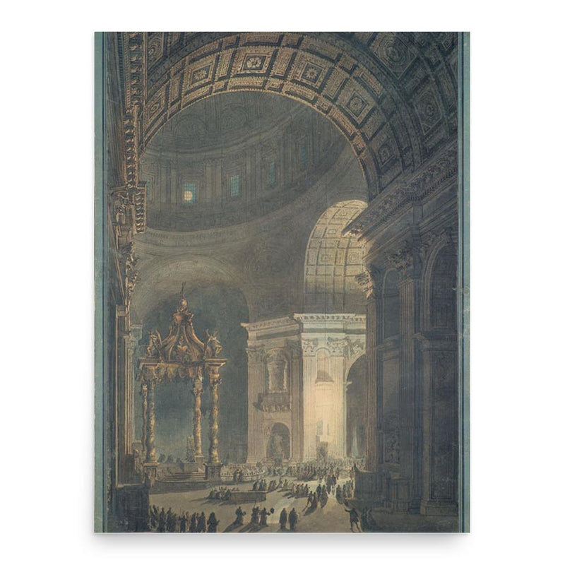 Francesco Piranesi poster print, in size 18x24 inches.