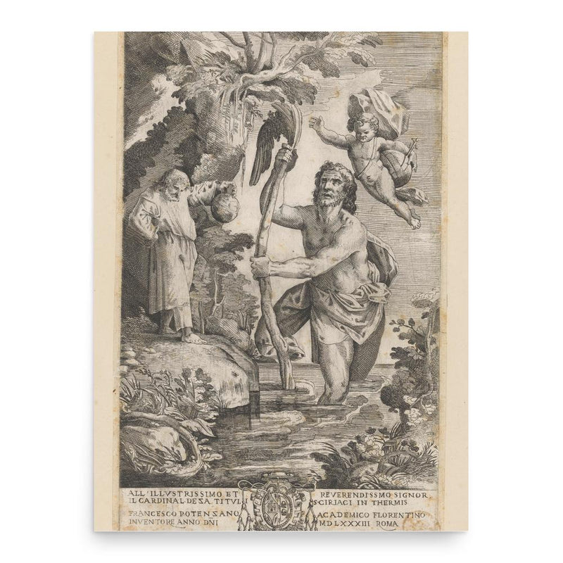 Francesco Potenzano poster print, in size 18x24 inches.