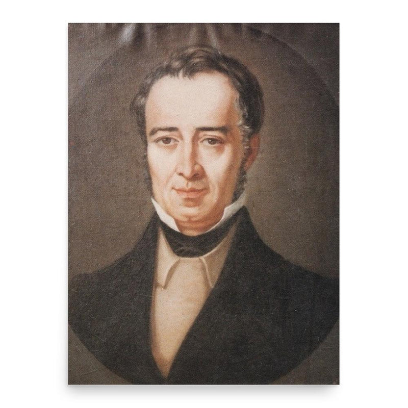 Francesco Romani poster print, in size 18x24 inches.