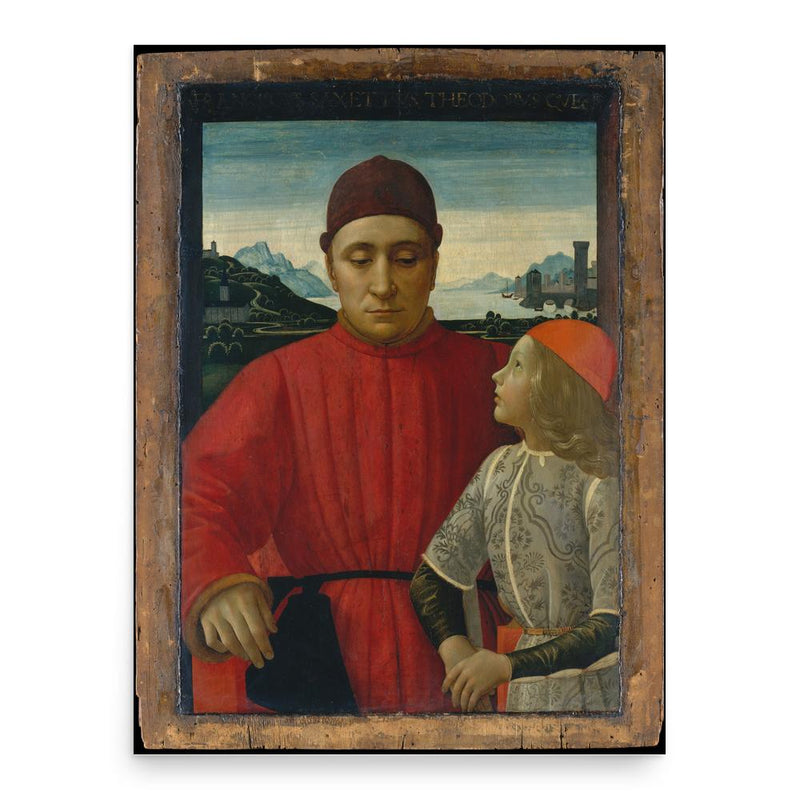 Francesco Sassetti poster print, in size 18x24 inches.