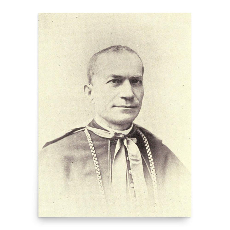 Francesco Satolli poster print, in size 18x24 inches.