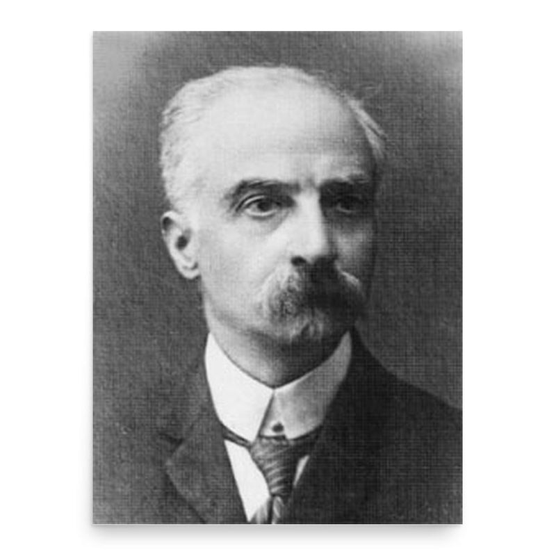 Francesco Saverio Merlino poster print, in size 18x24 inches.