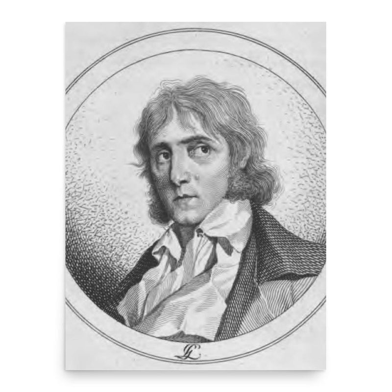 Francesco Saverio Salfi poster print, in size 18x24 inches.