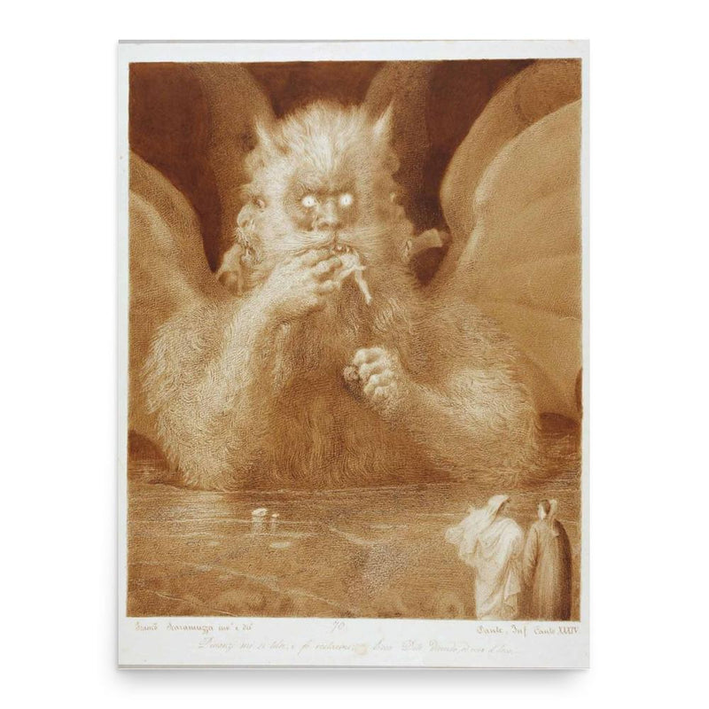 Francesco Scaramuzza poster print, in size 18x24 inches.