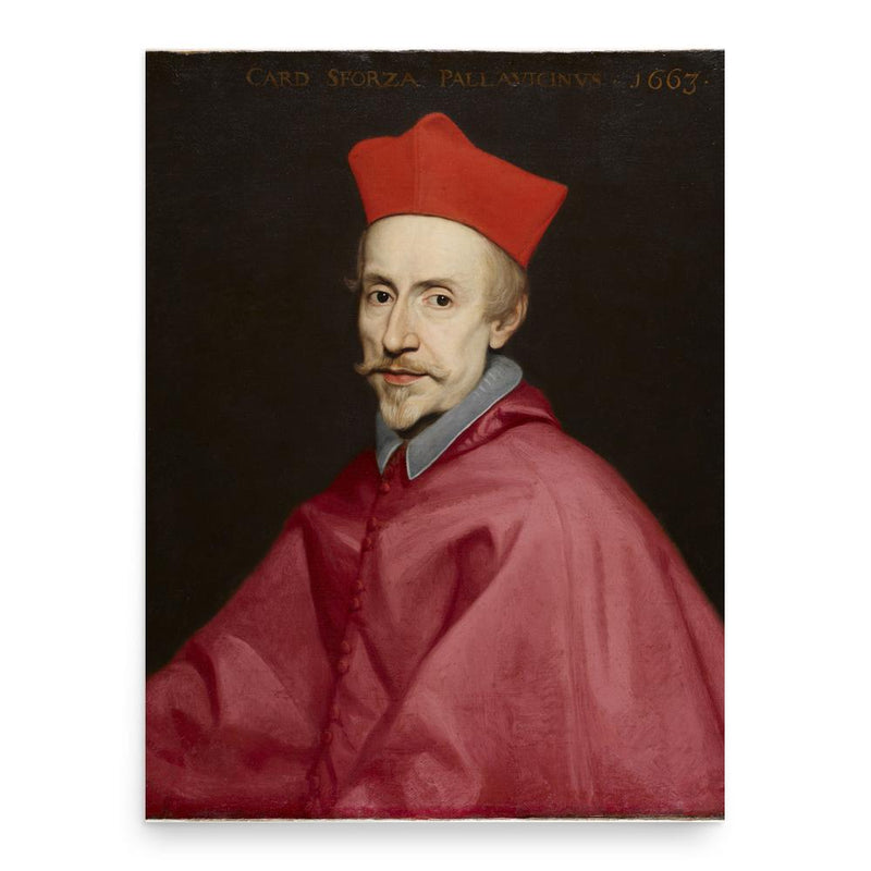 Francesco Sforza Pallavicino poster print, in size 18x24 inches.