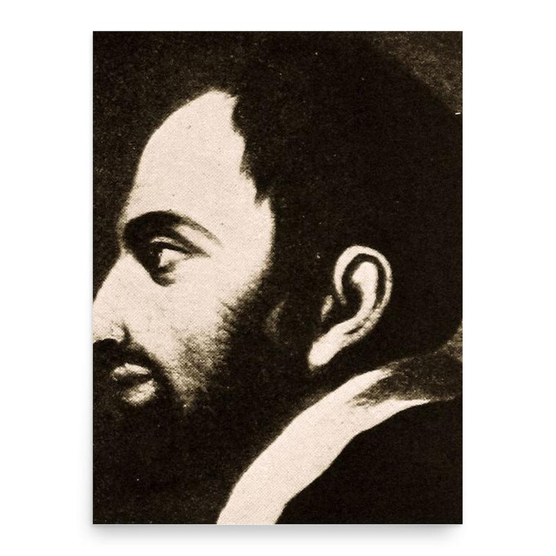 Francesco Soriano poster print, in size 18x24 inches.