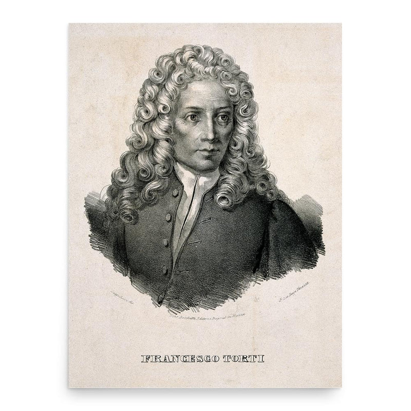 Francesco Torti poster print, in size 18x24 inches.