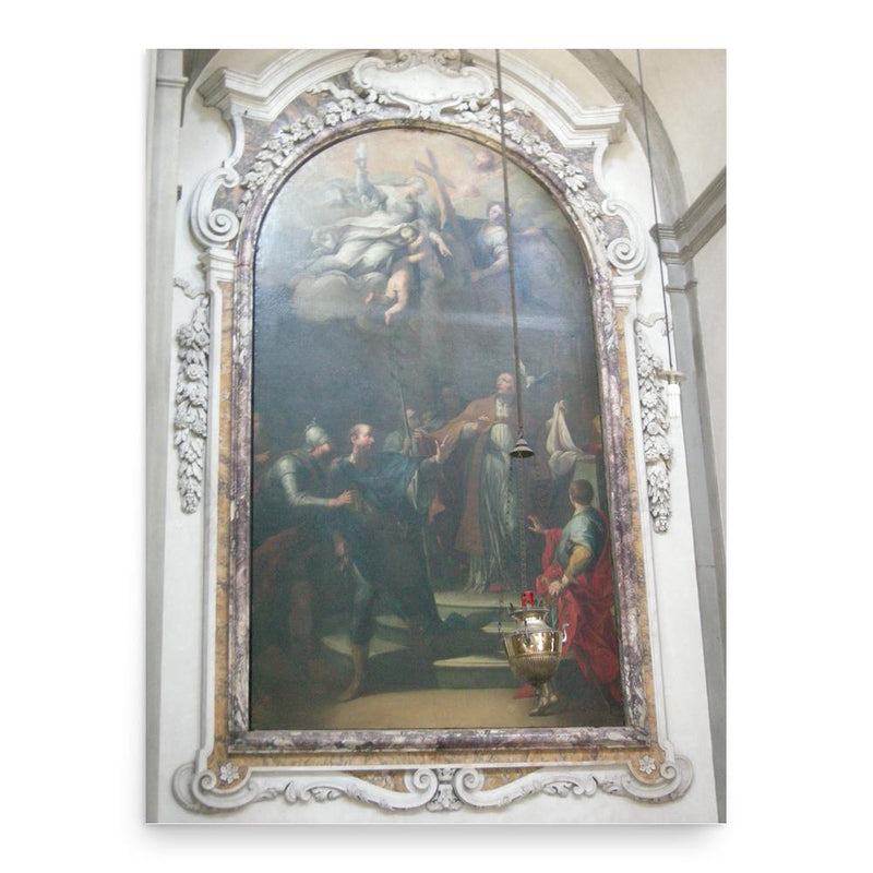 Francesco Vellani poster print, in size 18x24 inches.