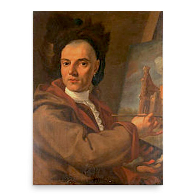 Francesco Zahra poster print, in size 18x24 inches.