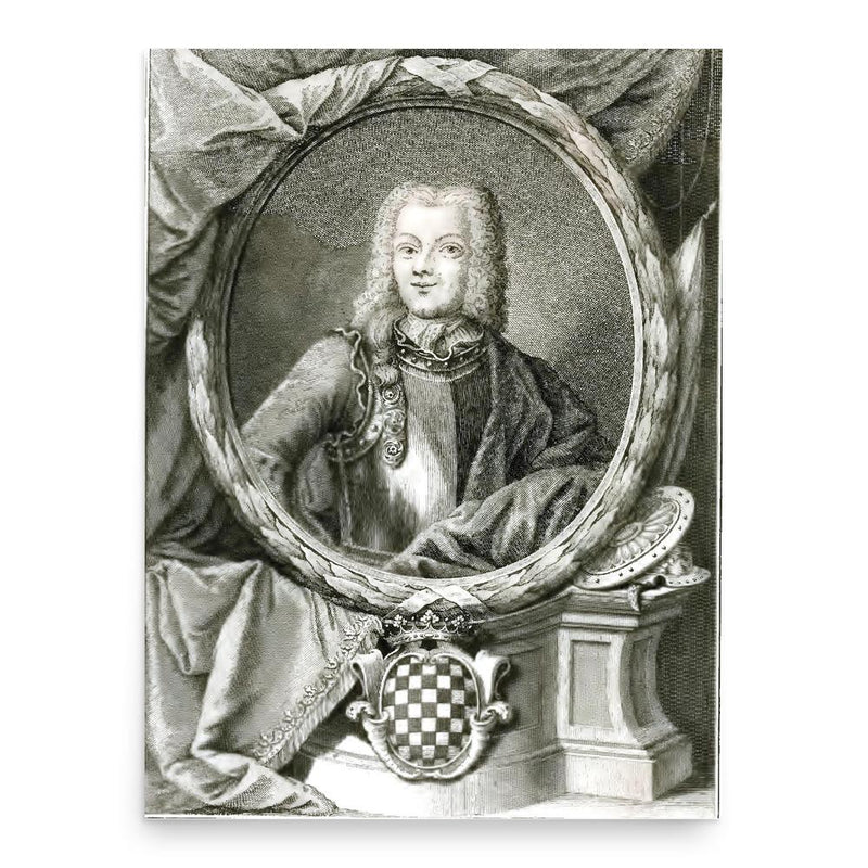 Francesco Zucchi poster print, in size 18x24 inches.