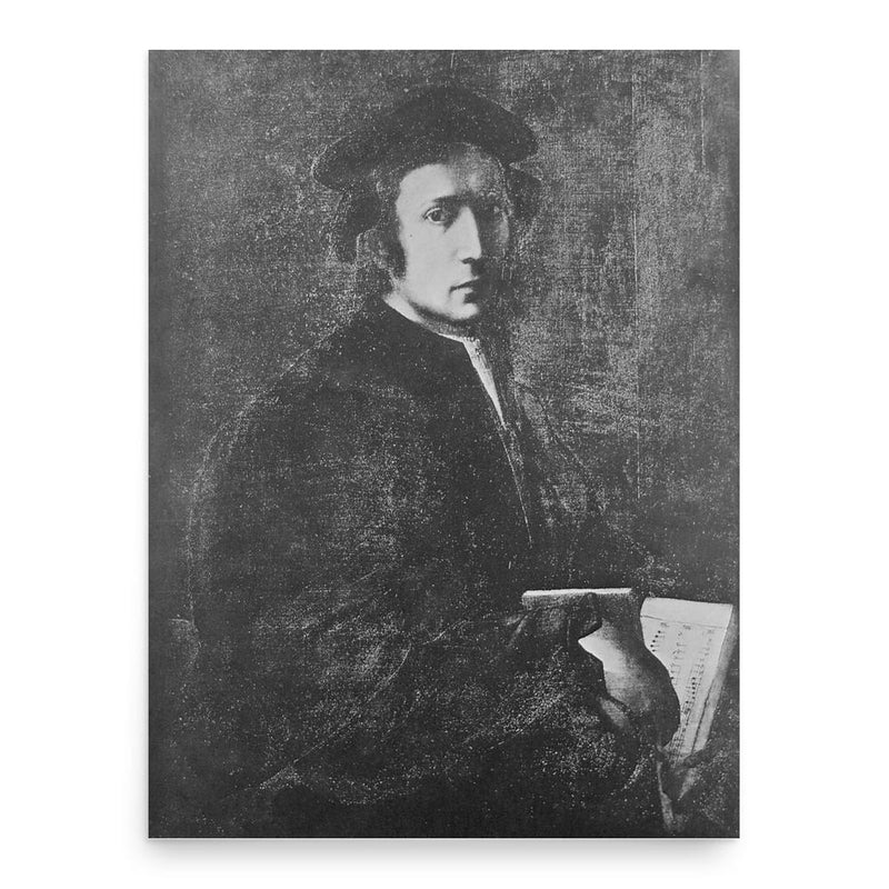 Francesco de Layolle poster print, in size 18x24 inches.