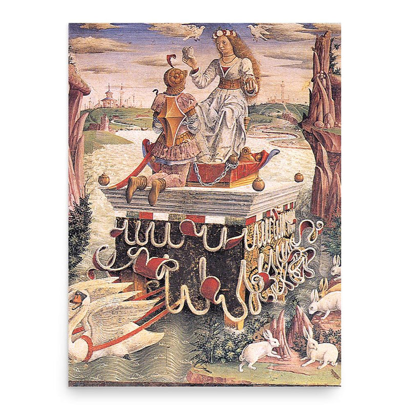 Francesco del Cossa poster print, in size 18x24 inches.