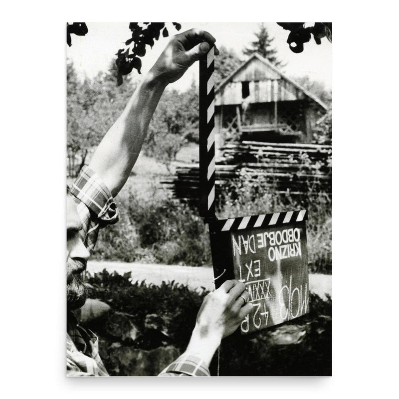 Franci Slak poster print, in size 18x24 inches.