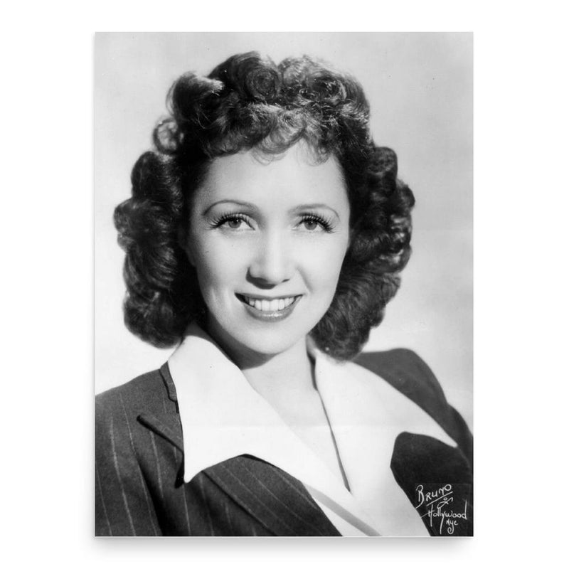 Francia White poster print, in size 18x24 inches.