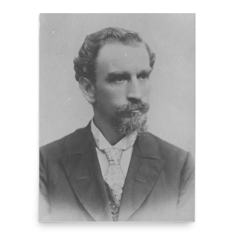 Francis Abigail poster print, in size 18x24 inches.