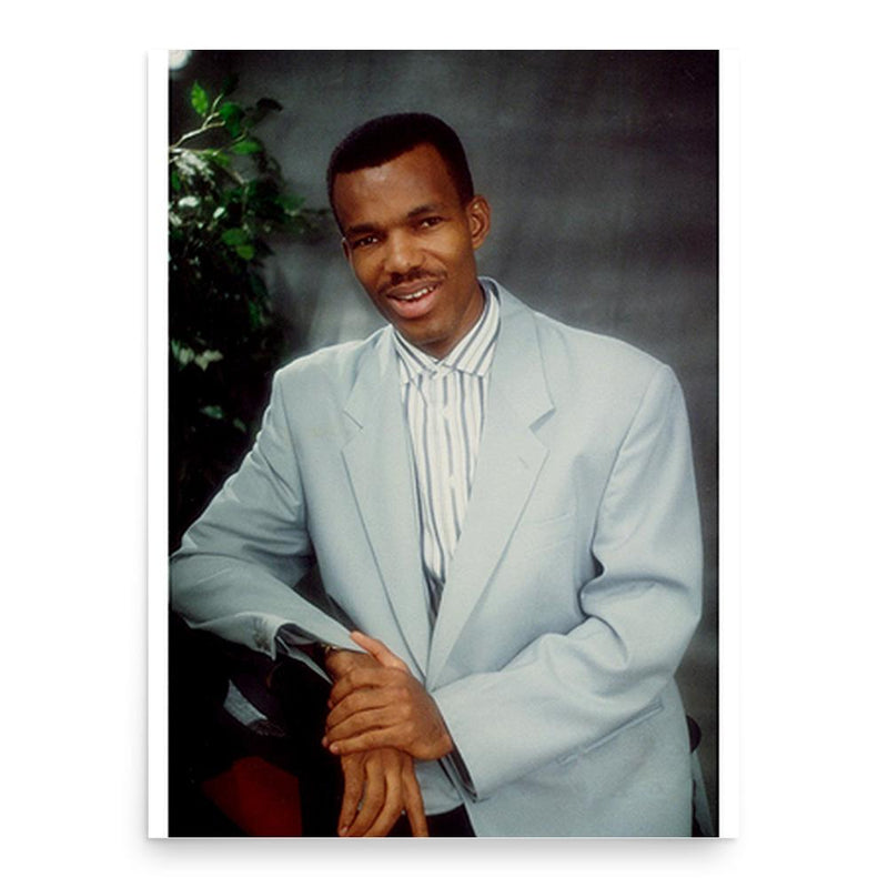 Francis Agu poster print, in size 18x24 inches.