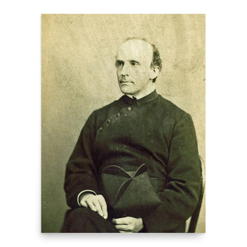 Francis Asbury Baker poster print, in size 18x24 inches.