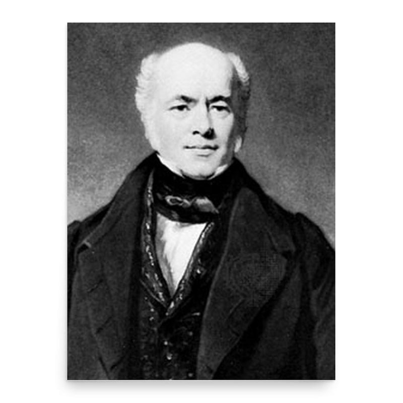 Francis Baily poster print, in size 18x24 inches.