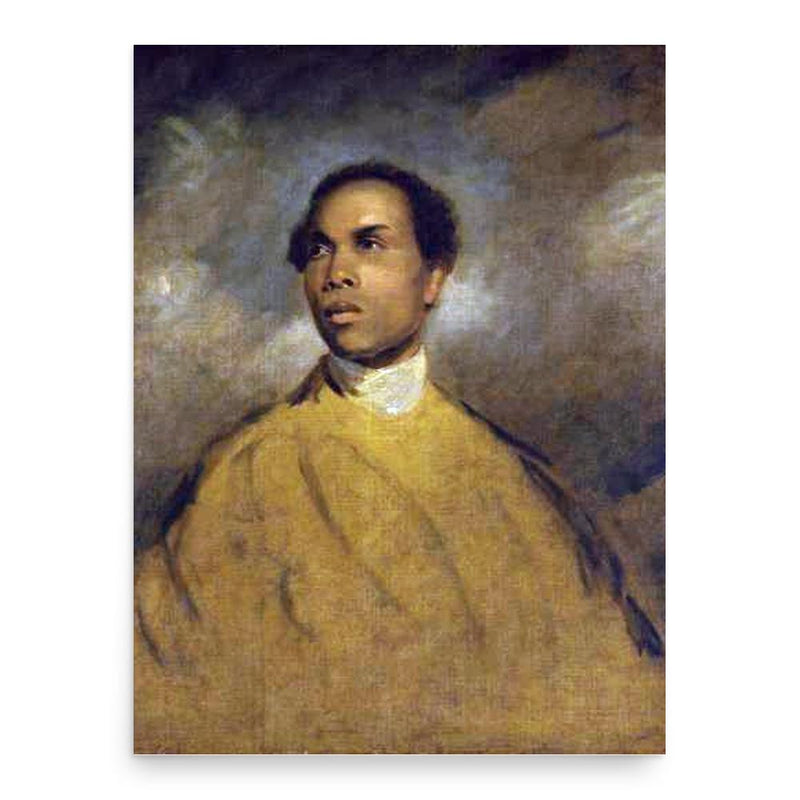 Francis Barber poster print, in size 18x24 inches.