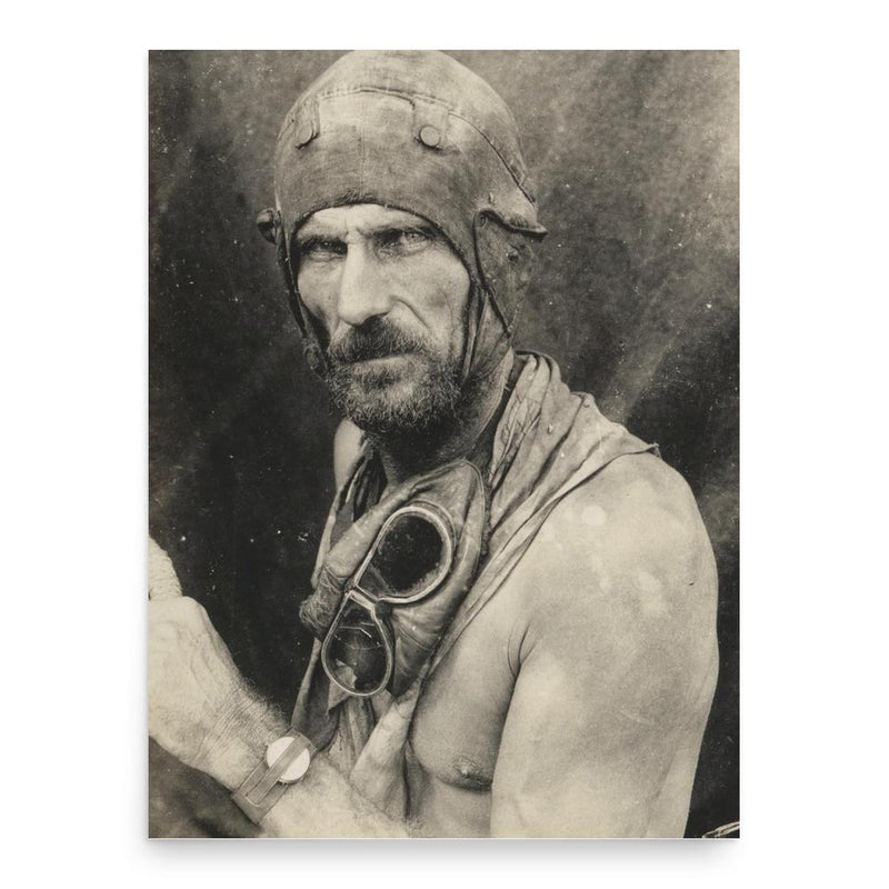 Francis Birtles poster print, in size 18x24 inches.