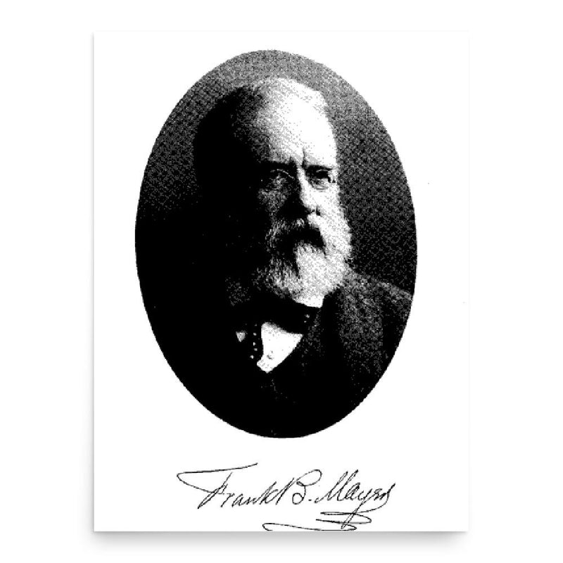 Francis Blackwell Mayer poster print, in size 18x24 inches.