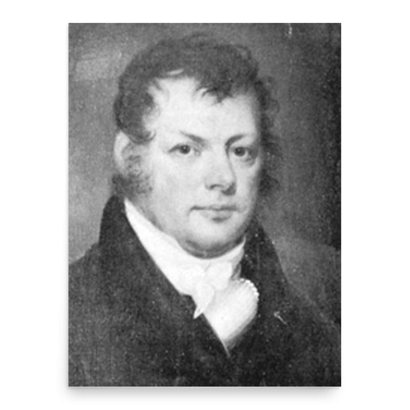 Francis Bloodgood poster print, in size 18x24 inches.