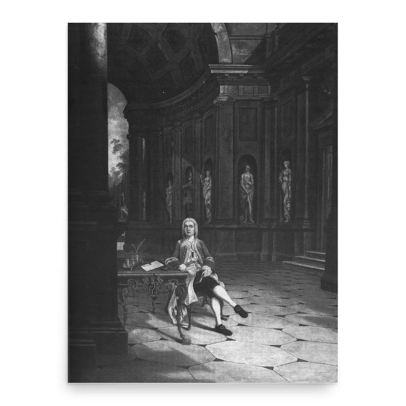 Francis Brerewood poster print, in size 18x24 inches.