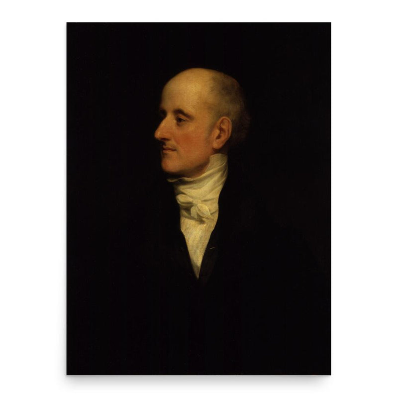 Francis Burdett poster print, in size 18x24 inches.