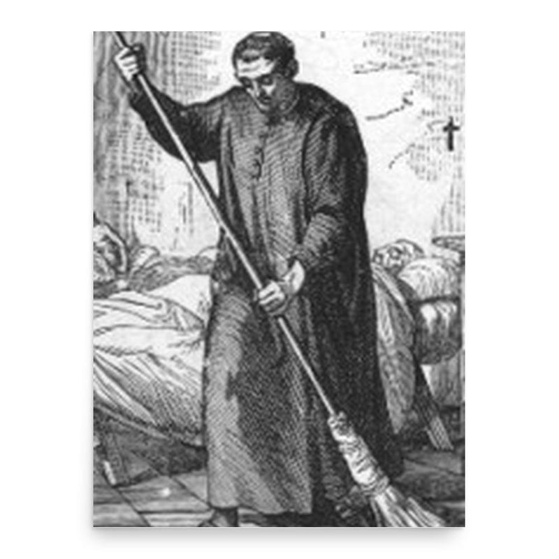 Francis Caracciolo poster print, in size 18x24 inches.