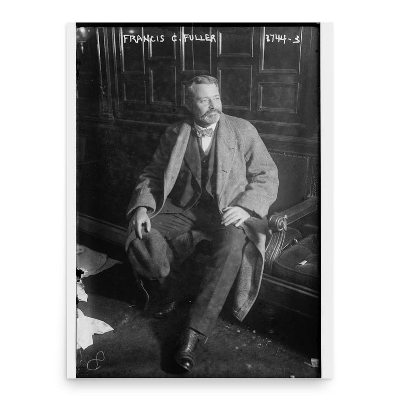 Francis Charles Fuller poster print, in size 18x24 inches.
