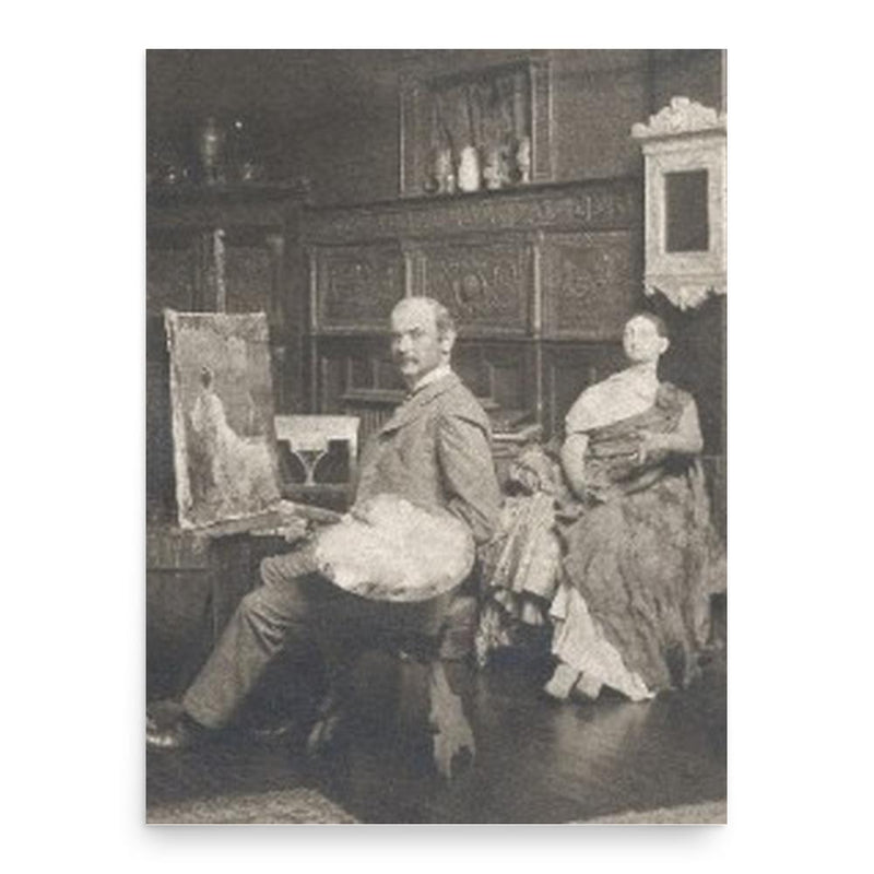 Francis Coates Jones poster print, in size 18x24 inches.