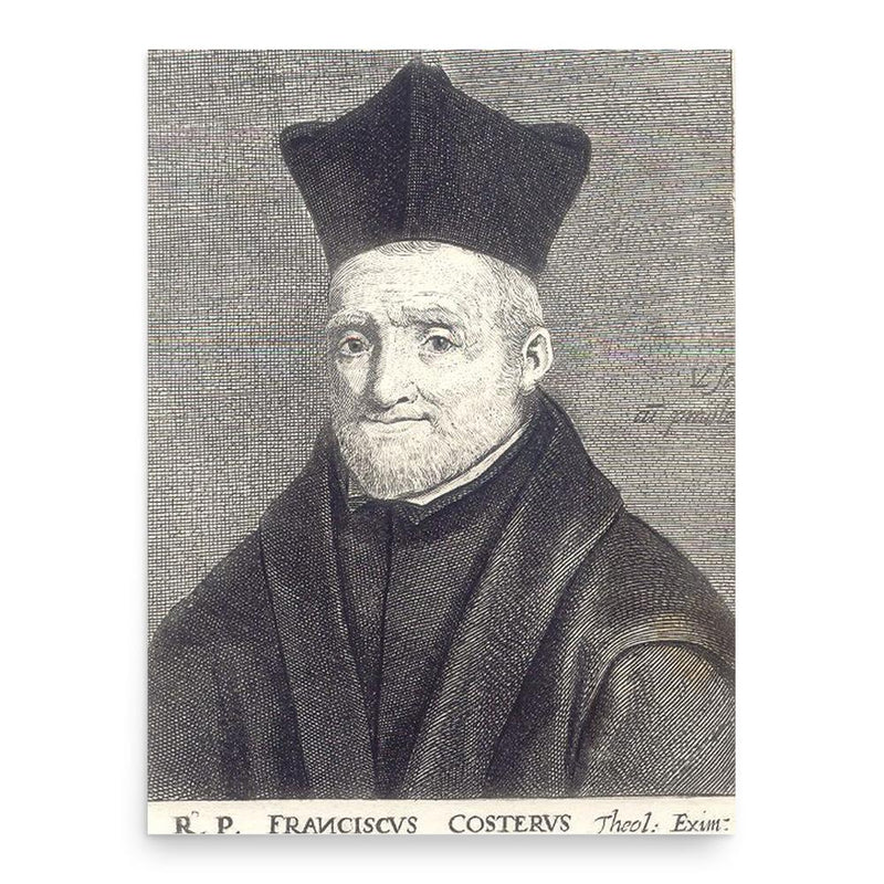 Francis Coster poster print, in size 18x24 inches.