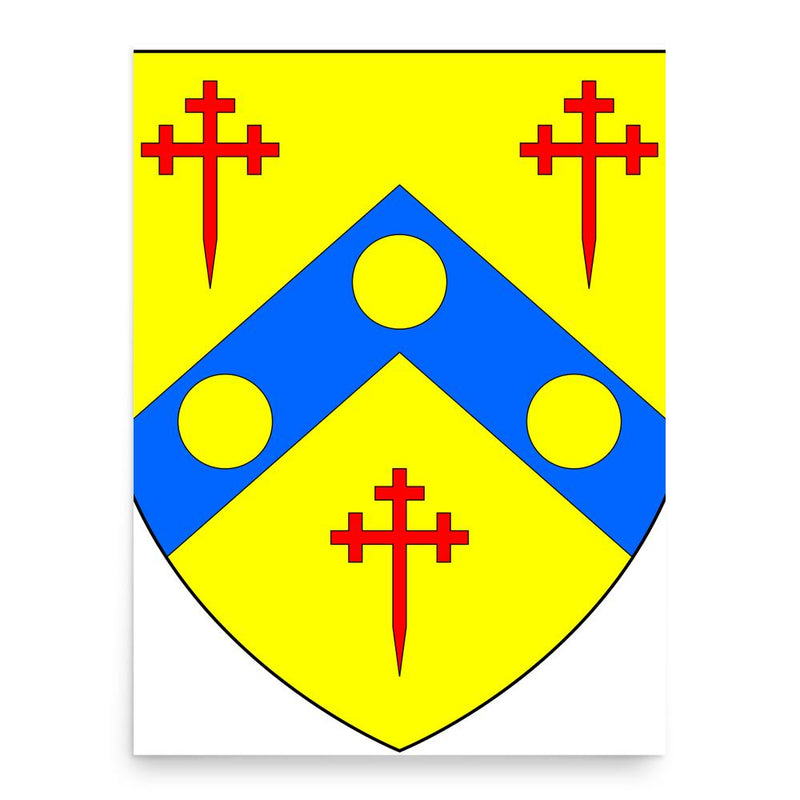 Francis Crossing poster print, in size 18x24 inches.