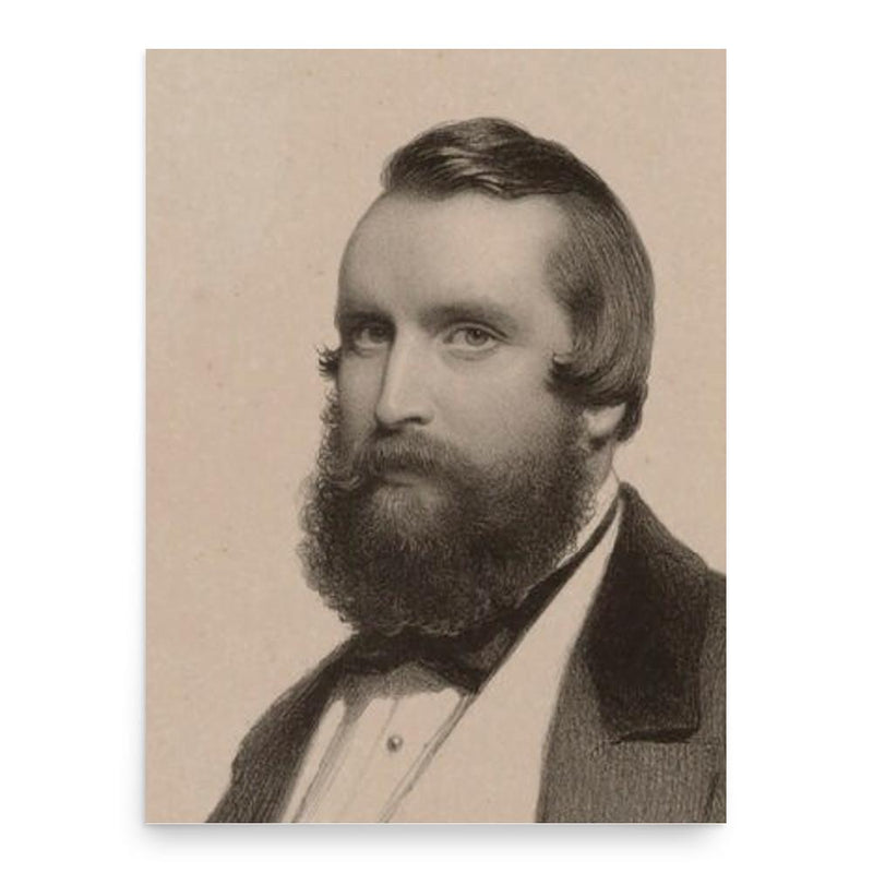 Francis Crossley poster print, in size 18x24 inches.