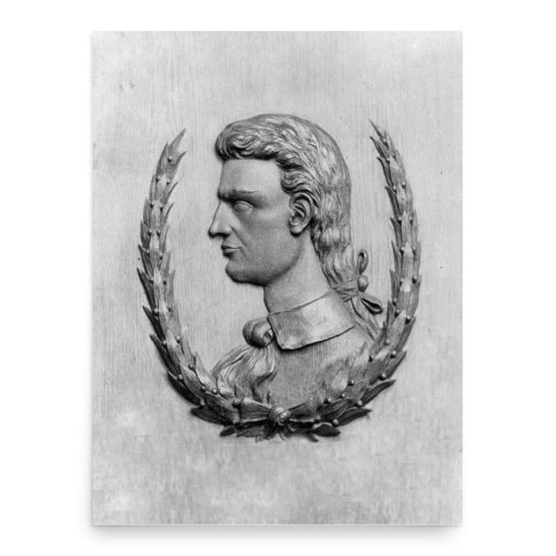 Francis Daniel Pastorius poster print, in size 18x24 inches.