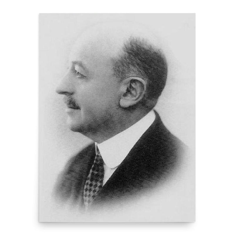 Francis Delaisi poster print, in size 18x24 inches.