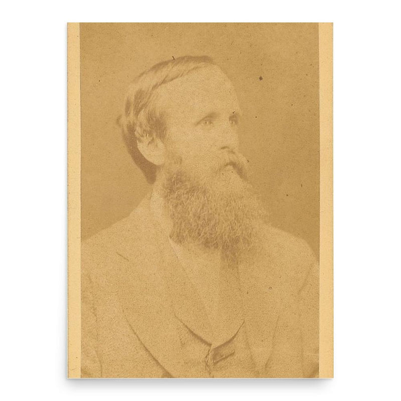 Francis Ellingwood Abbot poster print, in size 18x24 inches.